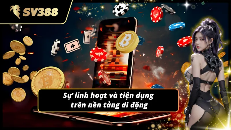 Người dùng đang thao tác đặt cược trên giao diện ứng dụng điện thoại mượt mà 